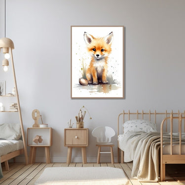 Fox Nursery Painting